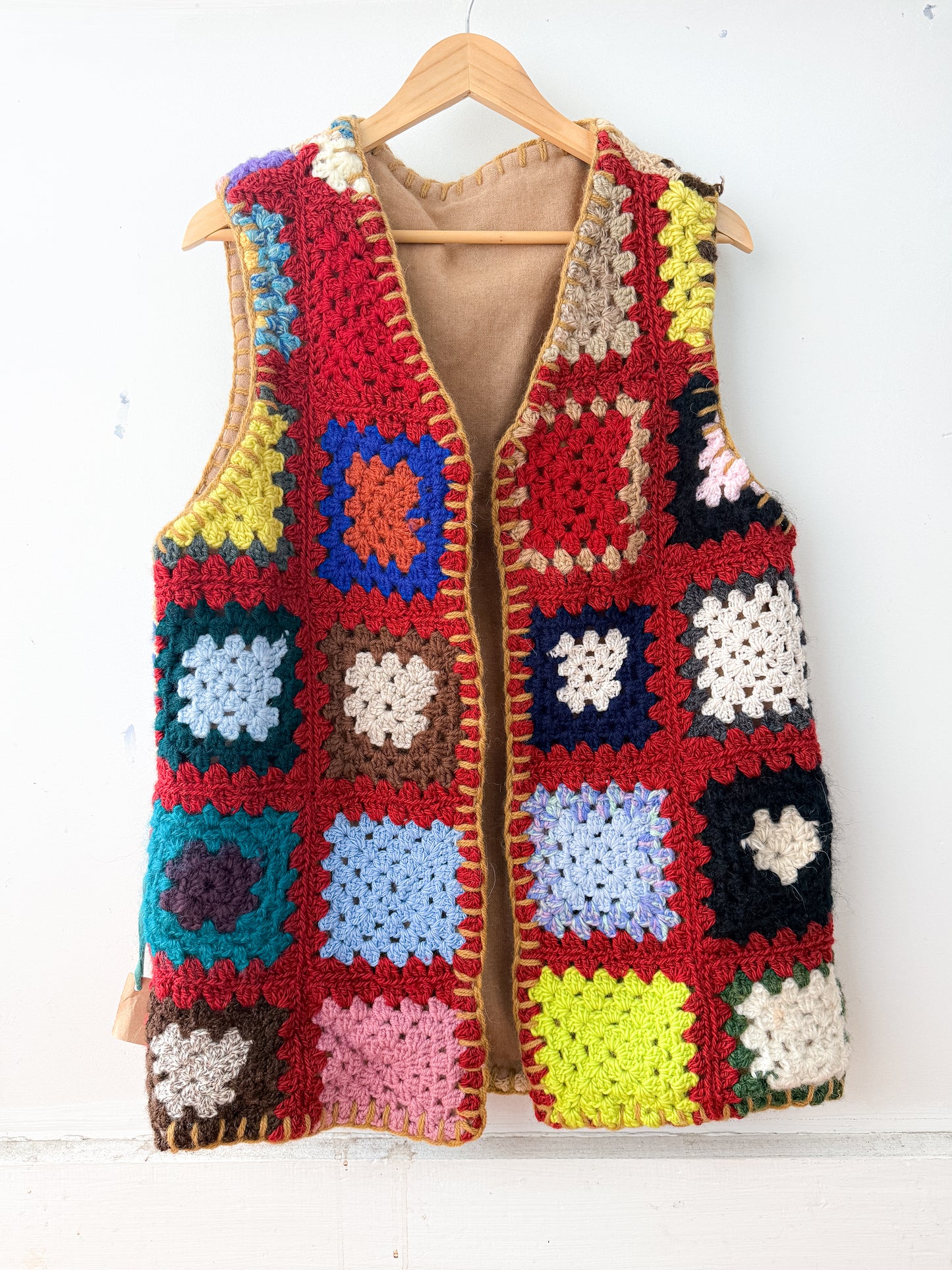 Crochet Wool Vest