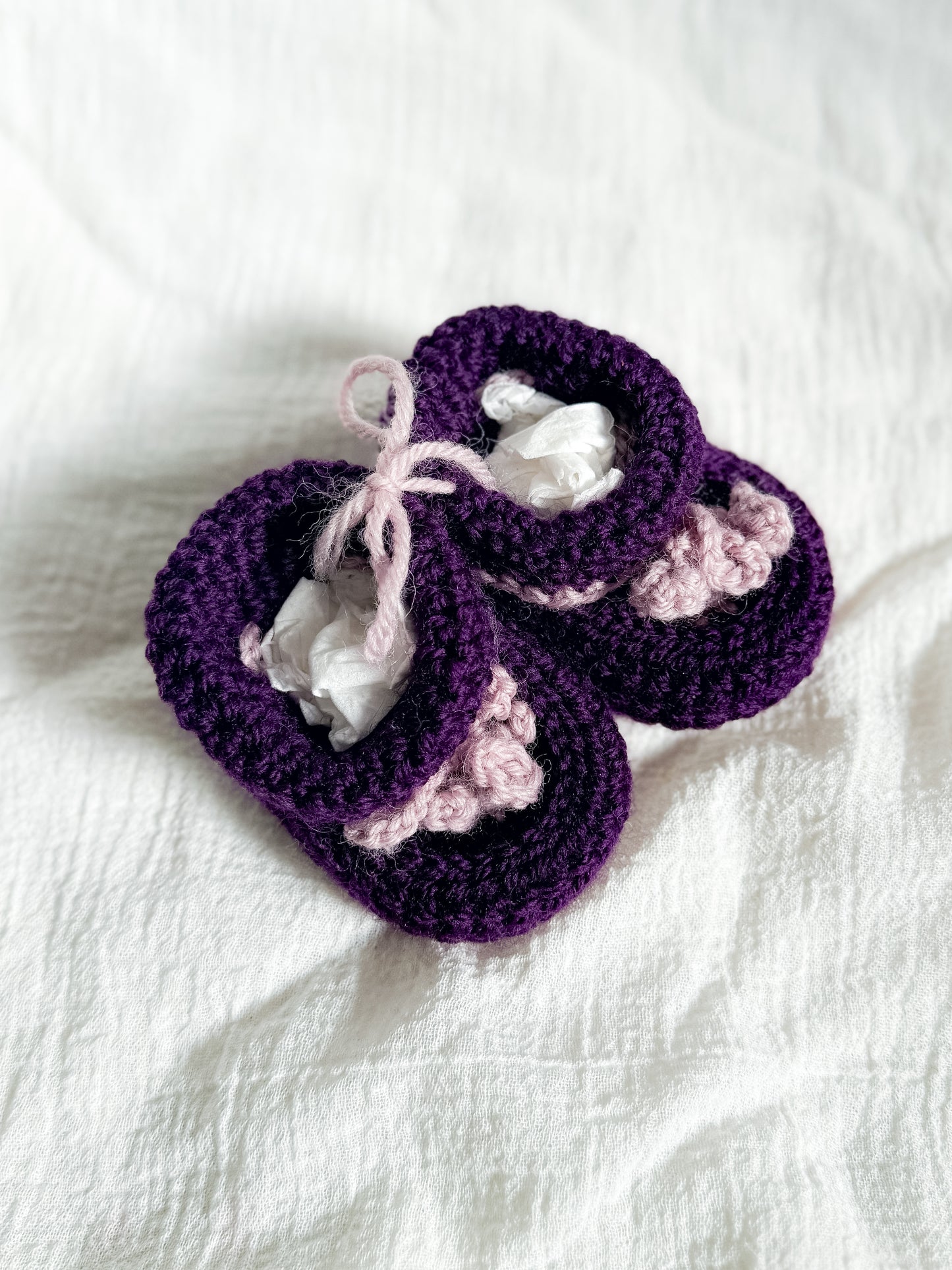 Wool Sheepskin Baby Booties