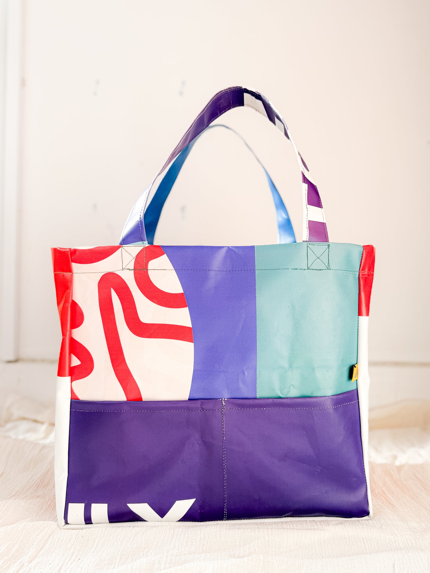Mac Bag - Blue & Purple