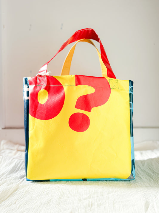 Mac Bag - Yellow & Red