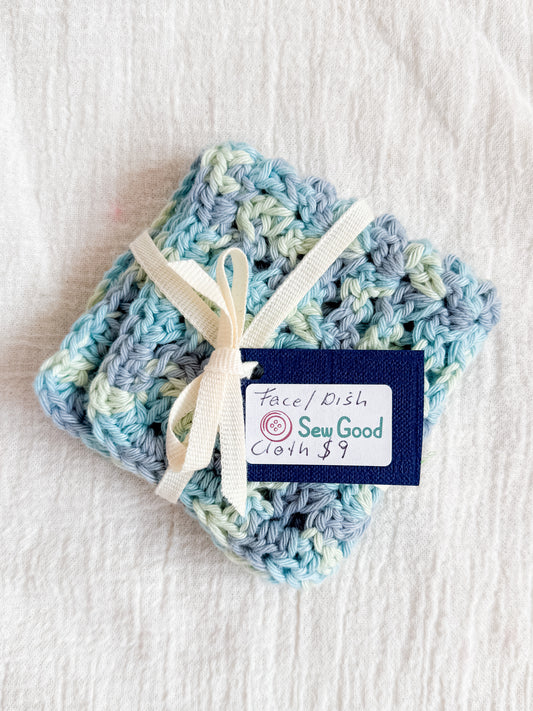 Mini Crocheted Face/Dish Cloth